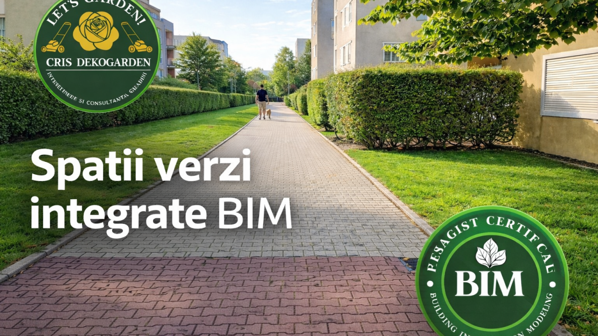 Spatii verzi integrate BIM
